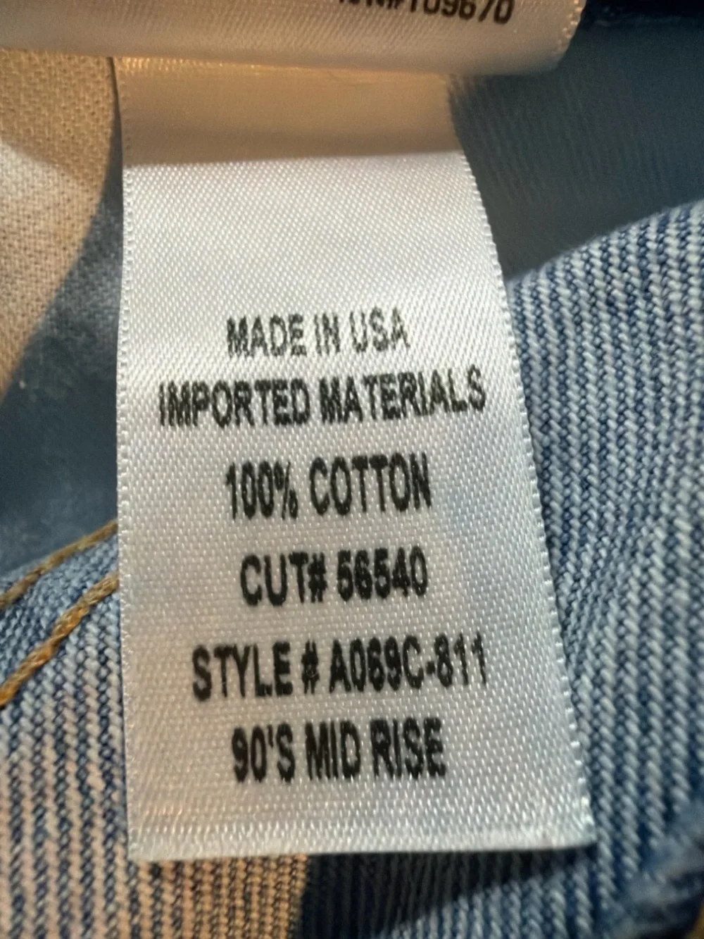 AGOLDE 90s Mid Rise Distressed Straight Leg Jeans Light Wash Size 26 VGUC